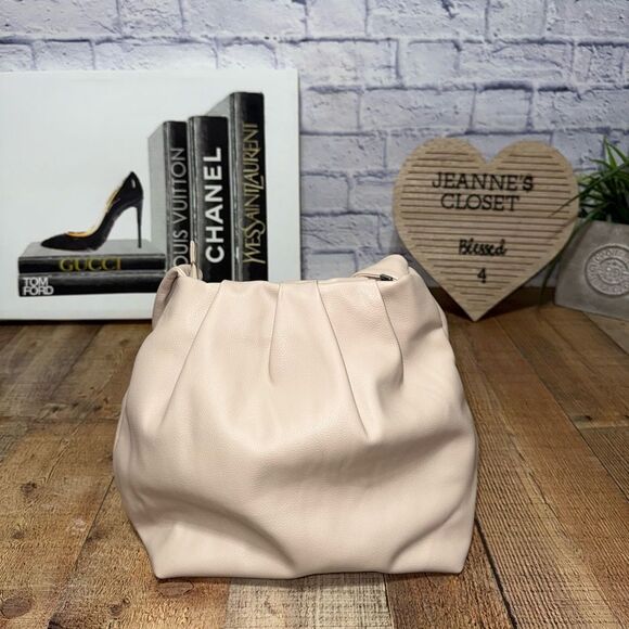 Zara Cream Soft City Bag Faux Leather Shoulder bag - Picture 7 of 11
